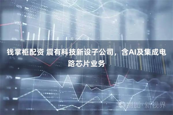 钱掌柜配资 震有科技新设子公司，含AI及集成电路芯片业务